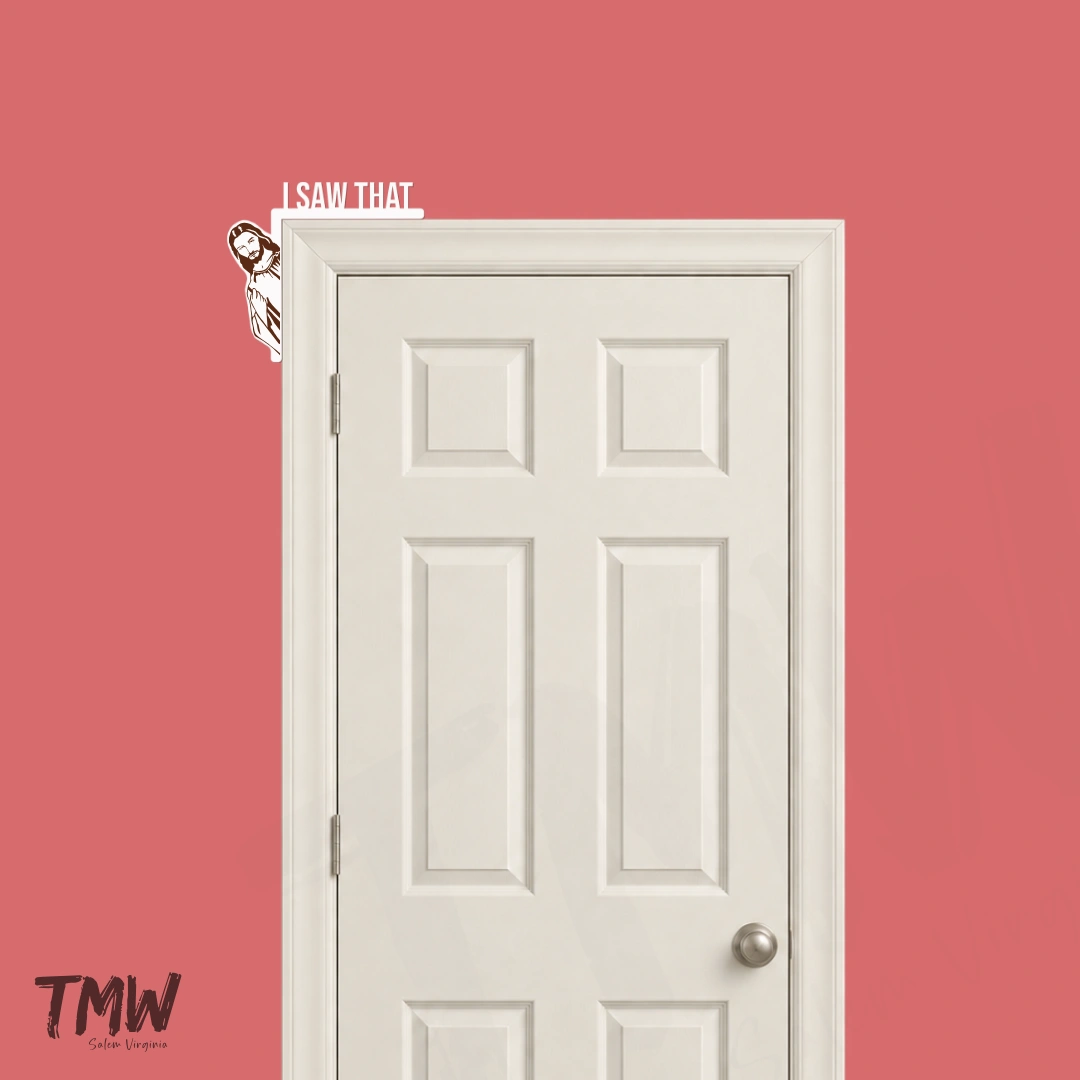 I Saw That full door view, left corner